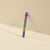 Colorful plastic wristbands are fashionable and versatile for couples. Available in multiple colors, suitable for both men and women details Picture